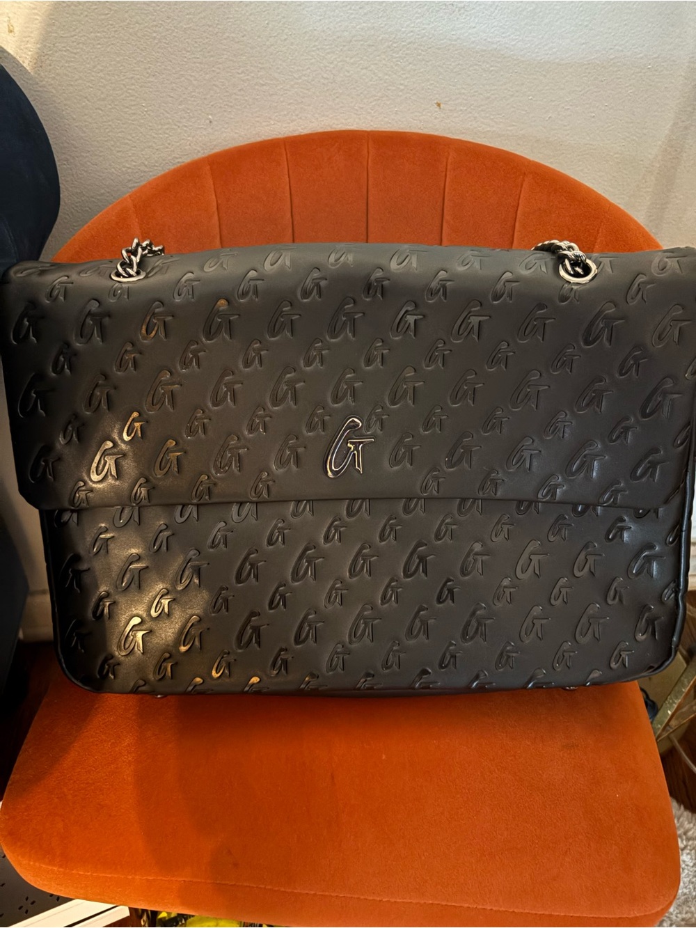 Glamaholic Black XL Flap Bag